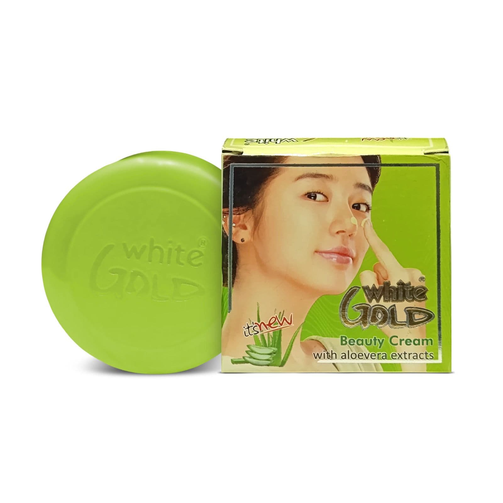 White Gold Beauty Cream with Aloe Vera Extracts