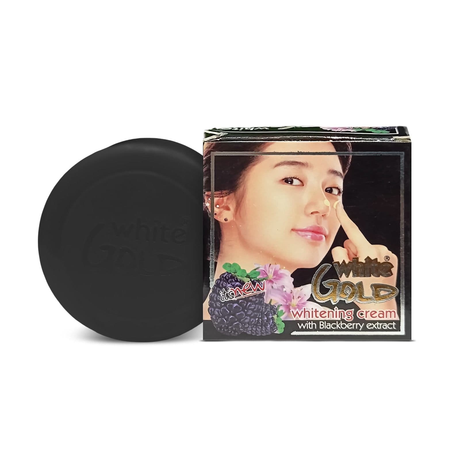 White Gold Whitening Cream with Blackberry Extracts